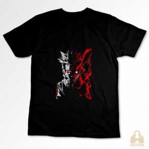 Imagen de una camiseta personalizada de Naruto